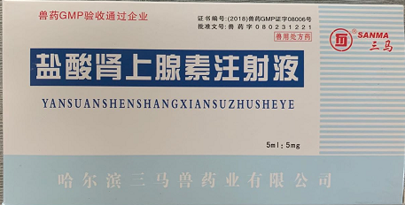 鹽酸腎上腺素--哈爾賓三馬  主要用于心臟驟停的急救；緩解嚴重過敏性疾患的癥狀；亦常與局部麻醉藥配伍，以延長局部麻醉持續時間。